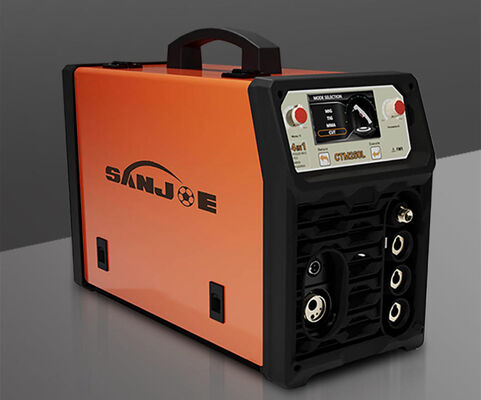 4 σε 1 Πολυεπεξεργασία MIG/TIG/MMA/CUT Combo Welding Unit 4,3 ίντσες Πλήρης Χρωματισμένη Οθόνη CTM250L